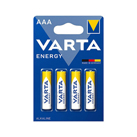 Varta Energy AAA 4103 Kalem Pil 4'lü