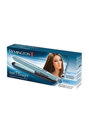 Remington S7300 Wet 2 Straight Seramik Dijital Ekranlı Saç Düzleştirici 