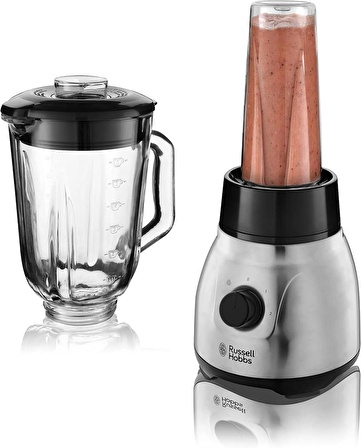 (AMBALAJ HASARLI) Russell Hobbs 23821-56 Stainless Steel 600 Smoothie/Sürahi Blender