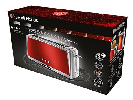 Russell Hobbs 23250-56/RH Luna Solar Red Uzun Ekmek Kızartma Makinesi