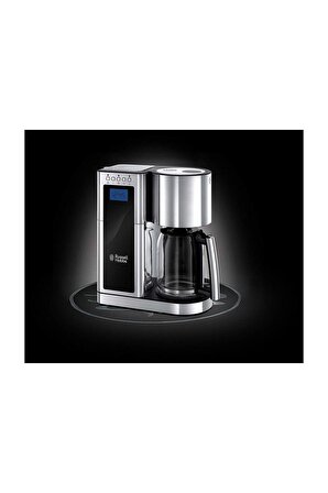 Russell Hobbs Elegance Glass 23370-56 Solo Gri Filtre Kahve Makinesi