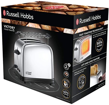 Russell Hobbs 23310-56 Victory Ekmek Kızartma Makinesi