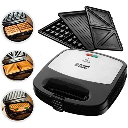RUSSELL HOBBS 24540-56 FIESTA 3IN1 TOST WAFFLE