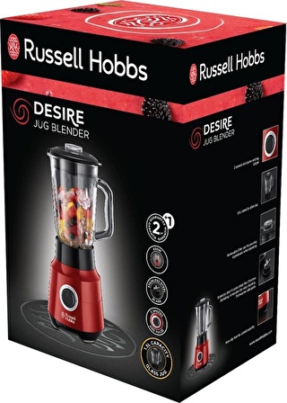 Russell Hobbs 24720-56 Desire 500 W Sürahili Mikser Kırmızı