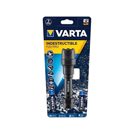 Varta Indestructible F20 Pro Pilli El Feneri