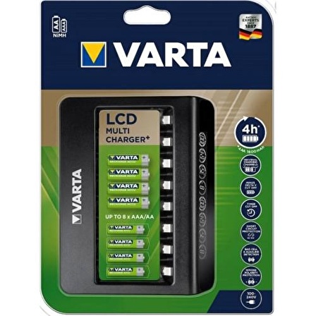 Varta LCD Multi Plus 8li Aa/aaa Pil Şarj Cihazı