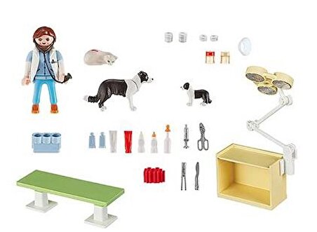 Playmobil 5653 Veteriner Ziyareti Taşıma Çantası 