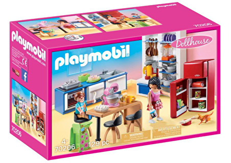 Playmobil 70206 Dollhouse La Maison Traditionnelle - Family kitchen 