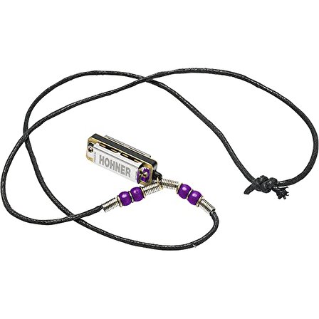 Hohner M38N-PU Mini Mızıka Kolye (Purple)