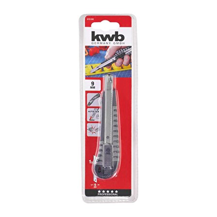 Kwb Metal Maket Bıçağı 9mm - 49015109