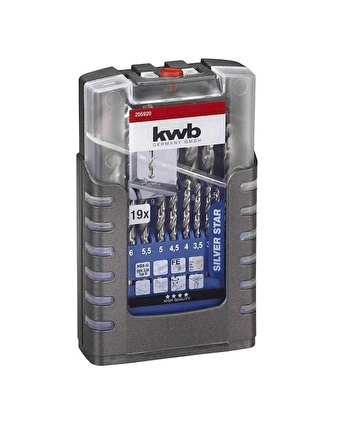 KWB Metal Matkap Ucu Seti 19 Parça 1-13mm 49205920