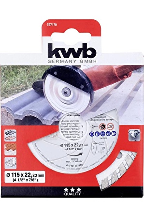 Kwb DİA-TRENN TURBO 115MM