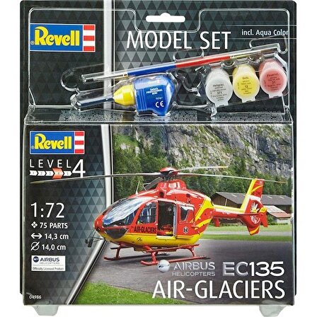 Revell Model Set EC135 Air-Glaciers VBU64986