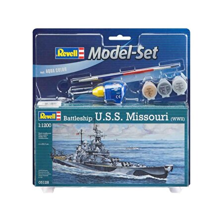 Revell 1:1200 USS Missouri WWII Model Gemi Seti