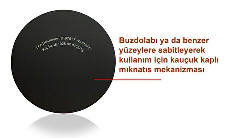 TFA Puck Mutfak Timer (Zamanlayıcı) Beyaz