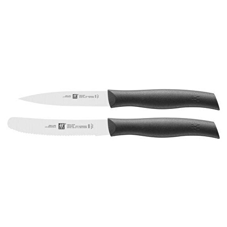 Zwilling 387362000 Twin Grip Sebze Bıçağı Seti 2'li Siyah 