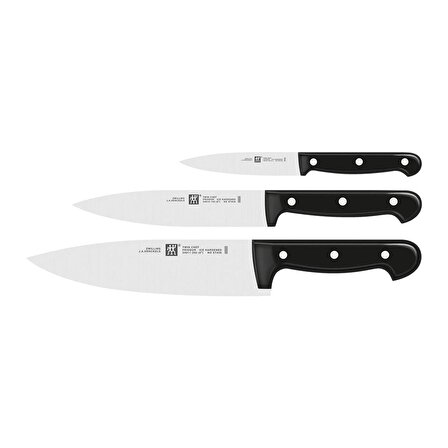 Zwilling Twin Chef 349300060 Et Bıçağı Seti 3'lü Siyah 