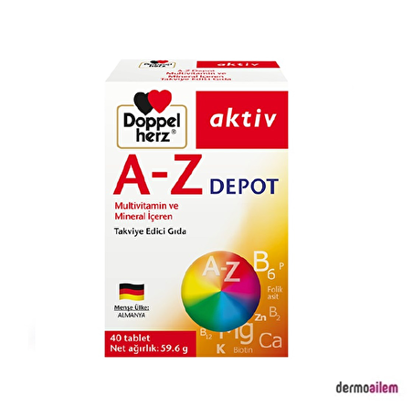 Doppelherz Aktiv A-z Depot Multivitamin 40 Tablet