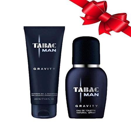 Tabac Man Gravity EDT Natural Erkek Parfüm 30ML + Tabac Man Gravity Erkek Duş Jeli & Şampuan 200ML 2li Erkek Seti