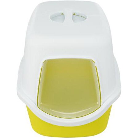 Trixie Kedi Kapalı Tuvaleti 40x40x56 Cm Lime Sarı/Beyaz