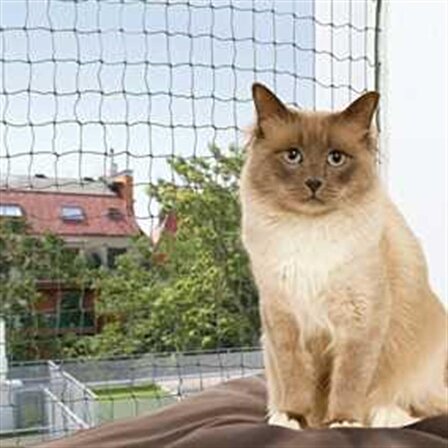 Trixie Kedi Balkon Koruma Ağı 2X1,5M, Yeşil