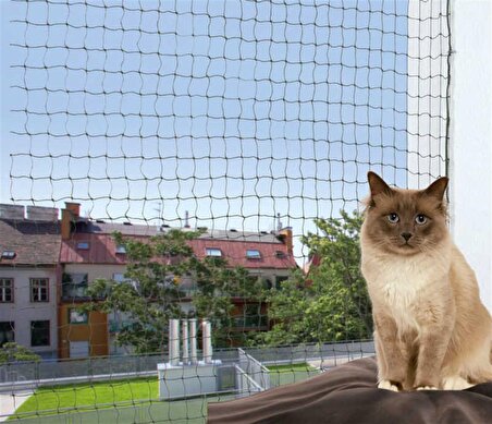 Trixie Kedi Balkon Koruma Ağı 8X3M, Yeşil