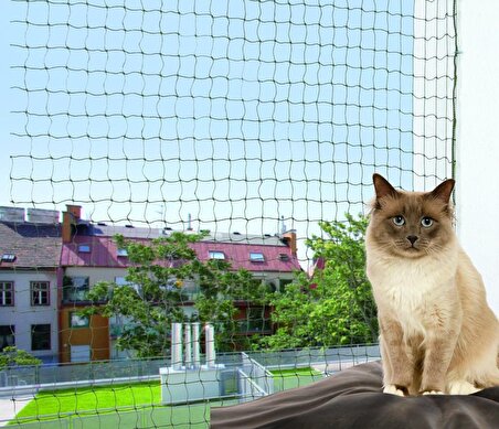 Trixie Kedi Balkon Koruma Ağı 4X3M, Transparan