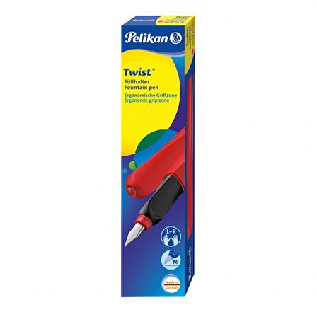 Pelikan Twist Dolma Kalem Kırmızı P457