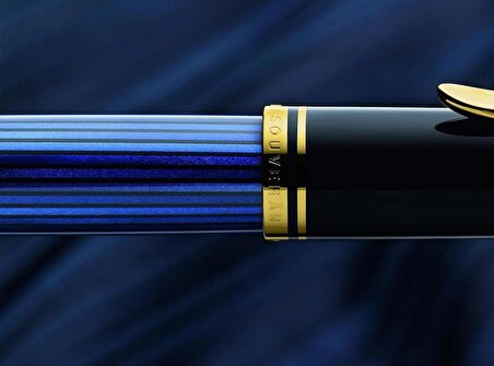 Pelikan Souveran Serisi D600 Mavi Siyah Versatil Kalem 0.7Mm