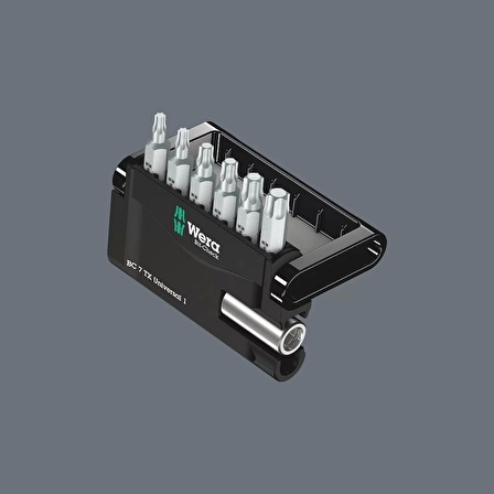 Wera Bit-Check 7 TX Universal Bits Seti 1 05056294001