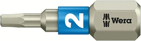Wera 3840/1 Paslanmaz TS Hex-Plus Alyan 2x25mm Bits 05071071001