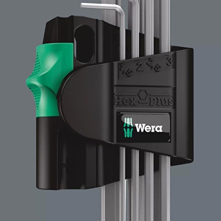 Wera 950/7 Hex-Plus Mıknatıslı 7li Top Başlı Alyan Seti 05022101001