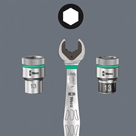 Wera 8790 HMB Zyklop 3/8" Lokma 8mm 05003553001