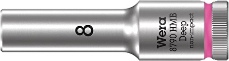 Wera 8790 HMB Uzun 3/8" Lokma 8mm 05004530001