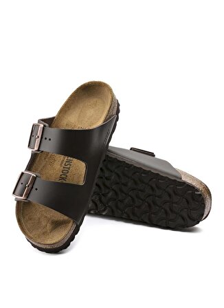 Birkenstock Koyu Kahve Erkek Deri Terlik 051103 ARIZONA