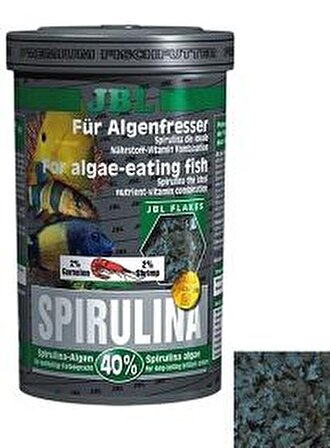 Jbl Premium Spirulina Pul Yem 1000  ml / 160 gr