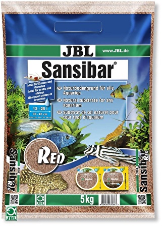 Jbl Sansıbar Kırmızı 5 Kg Kum