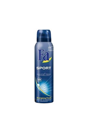 Fa Sport Pudrasız Leke Yapmayan Erkek Sprey Deodorant 150 ml