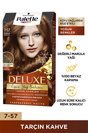 Palette Deluxe Saç Boyası 7-57 Tarçın Kahve