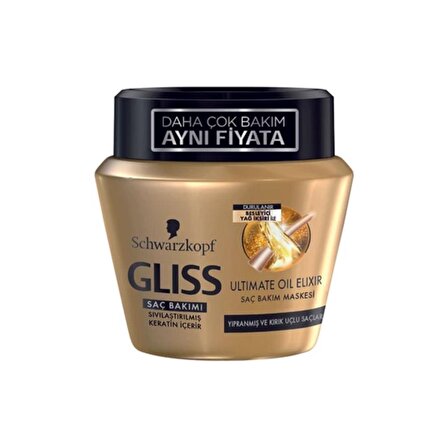 Gliss Saç Maskesi Ultimate Oil Elixir Mask 300 ml