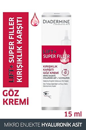 Diadermine Lift+ Super Filler Göz Kremi