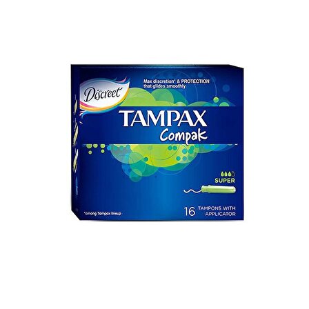 Discreet Tampax Compak Süper 20'Li Tampon