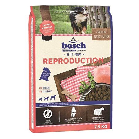 Bosch Orta Irk Hamile Kuru Köpek Maması 7.5 kg