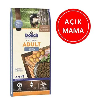 Bosch Tahılsız Somon Balıklı Patatesli Köpek Maması 1 Kg AÇIK