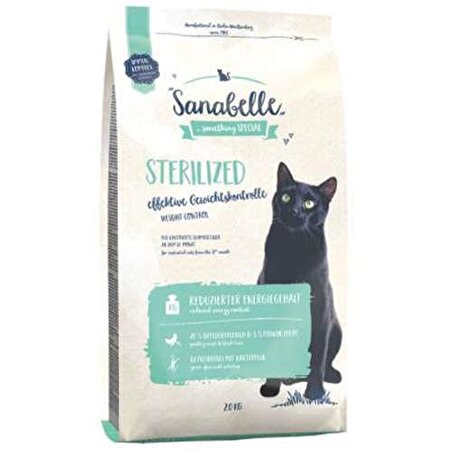 Sanabelle Sterilised Kısırlaştırılmış Tahılsız Kedi Maması 10 Kg