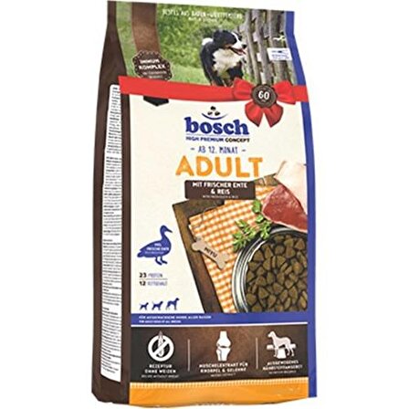 Bosch Ördekli-Pirinçli Küçük Irk Yetişkin Kuru Köpek Maması 15 kg