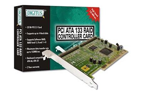 Digitus DCST ATA133RAID-4700 2 Port PCI ATA 133 Kontrol Kartı