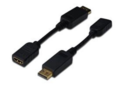 DIGITUS 0,15m DP  E --- HDMI A D(AK-340400-001-S)