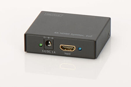 Digitus DS-46304 2 Port HDMI 4K 4096x2160 HDCP 1.3 HDMI Video Çoklayıcı Splitter