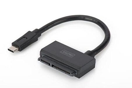 Digitus DA-70327 USB 3.1 Tip C to SATA3 Güç Adaptörsüz Dönüştürücü Adaptör